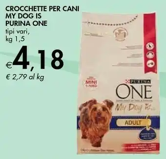 Bennet Purina One Crocchette Per Cani My Dog Is offerta