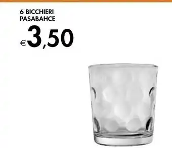 Bennet Pasabahce 6 Bicchieri offerta