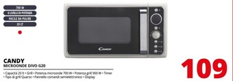 Comet Candy microonde divo g20 offerta