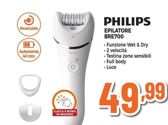 Expert Philips epilatore bre700 offerta