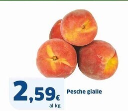 Sigma Pesche gialle offerta