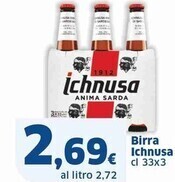 Sigma Ichnusa birra offerta