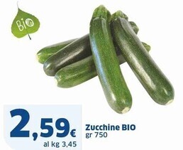 Sigma Zucchine bio offerta
