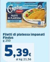 Sigma Findus filetti di platessa impanati offerta