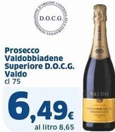 Valdo prosecco valdobbiadene superiore d.o.c.g