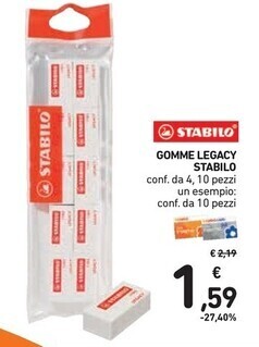 Spazio Conad Stabilo gomme legacy offerta