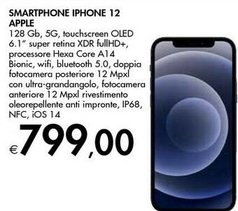 Bennet Apple IPhone 12 15,5 Cm (6.1") Doppia SIM IOS 14 5G 128 GB Blu offerta