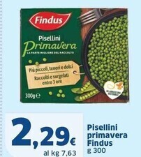 Sigma Findus pisellini primavera offerta