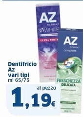 Sigma Az dentifricio offerta