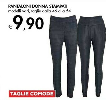 Bennet Pantaloni Donna Stampati offerta