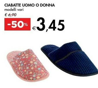 Bennet Ciabatte Uomo O Donna offerta