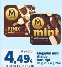 Sigma Algida magnum mini offerta