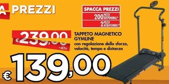 Bennet Gymline Tappeto Magnetico offerta