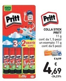 Spazio Conad Pritt colla stick offerta