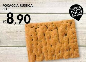 Bennet Focaccia Rustica offerta