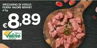 Bennet Bennet Spezzatino Di Vitello Filiera Valore offerta