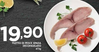 Bennet Filetto Di Pesce Spada Decongelato offerta