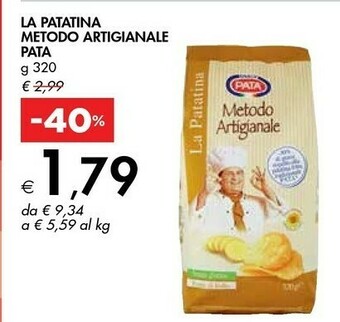 Bennet Snack pata La Patatina Metodo Artigianale offerta