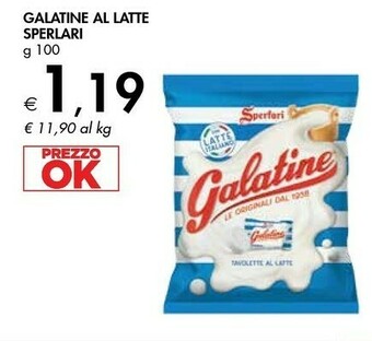 Bennet Sperlari Galatine 100 G(ml) offerta