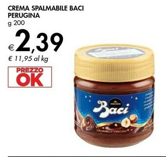 Bennet Perugina Crema Spalmabile Baci offerta