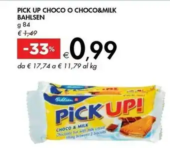Bahlsen Pick Up! Choco 84 G(ml)