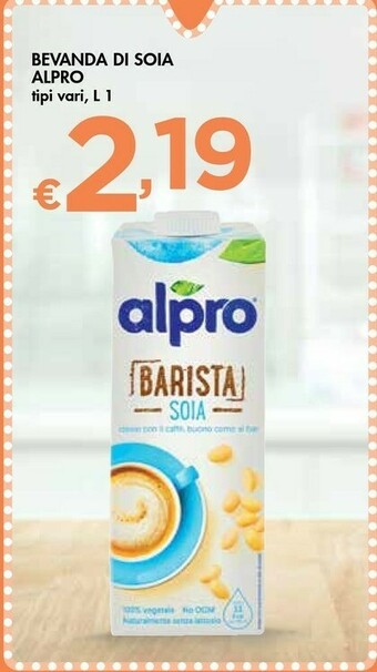 Bennet Alpro Bevanda Di Soia offerta