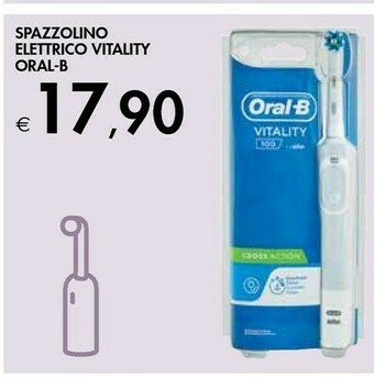 Bennet Oral b Oral-B Vitality Spazzolino Elettrico 100 CrossAction offerta