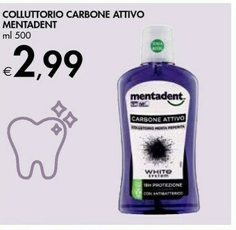 Bennet Mentadent Colluttorio Carbone Attivo offerta