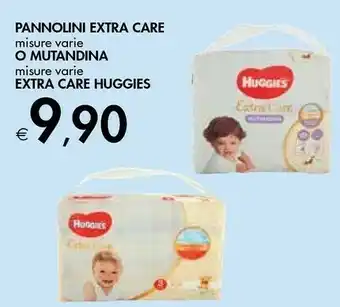 Bennet Huggies Extra Care Pannolini offerta