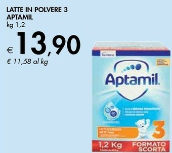 Bennet Aptamil Latte In Polvere 3 offerta