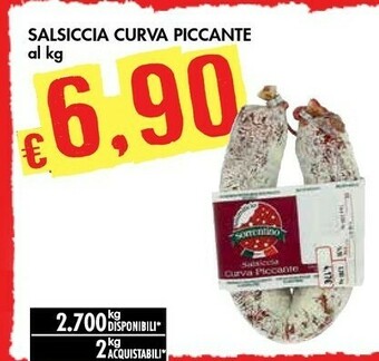 Bennet Salsiccia Curva Piccante offerta