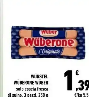 Conad Wuber One Con Formaggio offerta