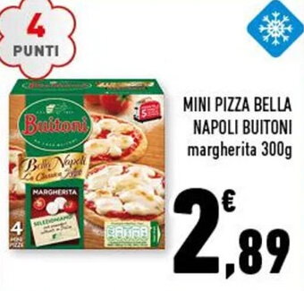 Conad MINI PIZZA BELLA NAPOLI BUITONI margherita 300g offerta