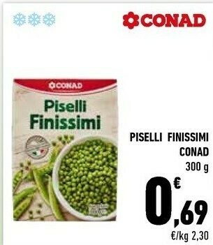 Conad Conad Piselli Finissimi offerta