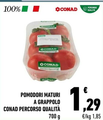 Conad Pomodori Maturi A Grappolo offerta