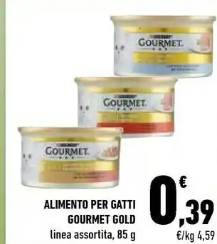Conad Gourmet Gold Alimento Per Gatti offerta