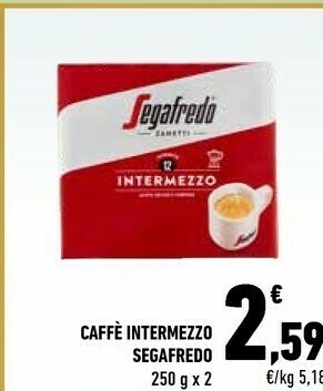 Conad Segafredo Caffè offerta