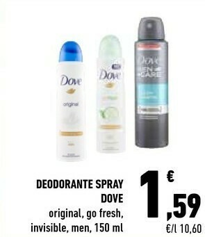 Conad Dove Deodorante offerta