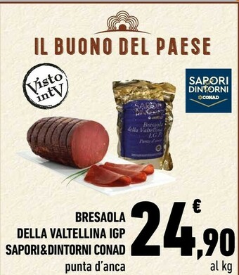 Conad Bresaola offerta