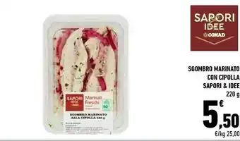 Conad Sgombro Marinato offerta