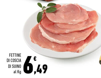 Conad FETTINE DI COSCIA DI SUINO offerta