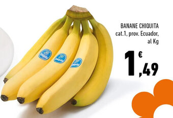 Conad BANANE CHIQUITA offerta