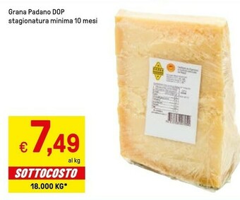 Iper La Grande Grana Padano Formaggio offerta