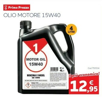 Norauto Olio Motore 15W40 offerta