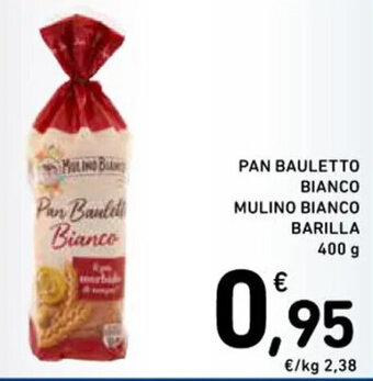 Spazio Conad PAN BAULETTO BIANCO MULINO BIANCO 400 g offerta