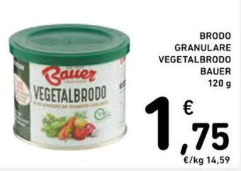 Spazio Conad BRODO GRANULARE VEGETALBRODO BAUER 120 g offerta