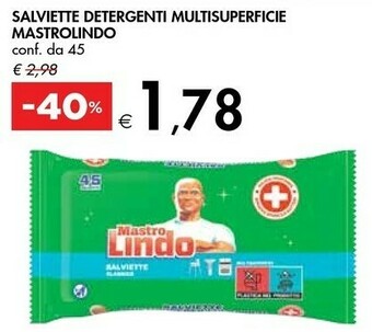 Bennet Mastro lindo Salviette Detergenti Multisuperficie offerta