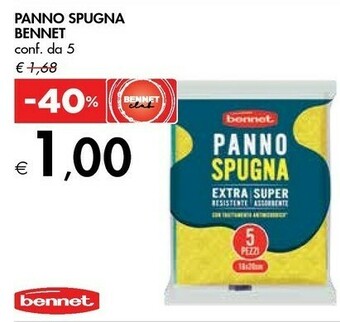 Bennet Panno Spugna offerta