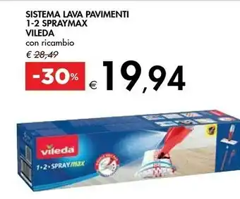 Bennet Vileda Box Revolution Sistema Lavapavimenti offerta