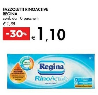 Bennet Regina Fazzoletti Rinoactive offerta